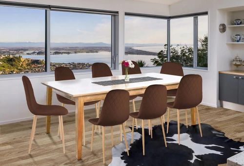 cumpără Scaun Jumi SD-993785 VIGO (maro) în Chișinău 