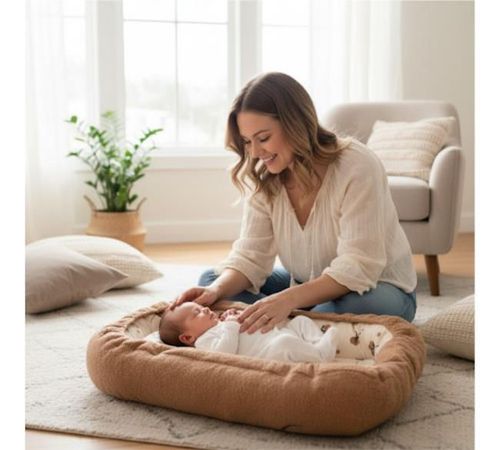 купить Гнездо для новорожденных Sevi Bebe 280-14 Teddy Brown в Кишинёве 