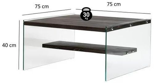 купить Журнальный столик Trendy Aqua Antracit (GTR000876) в Кишинёве 