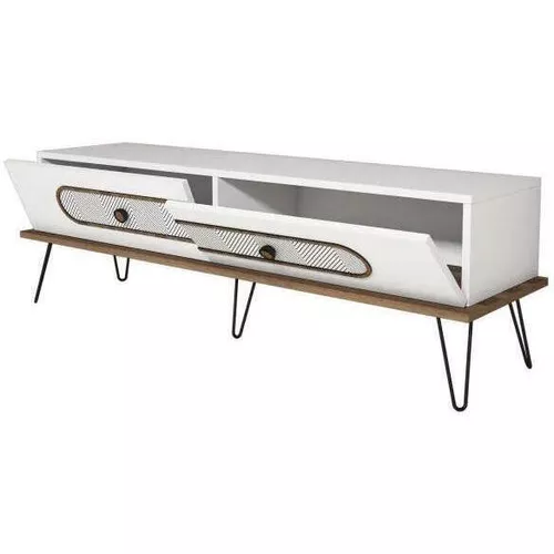 cumpără Comodă TV Trendy Ekol, Alb 145x45x40cm în Chișinău 