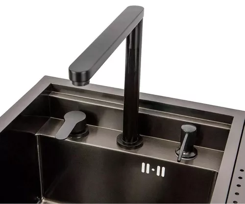 купить Мойка кухонная ArtFlame SINKTOP(HB 6045) Black в Кишинёве 