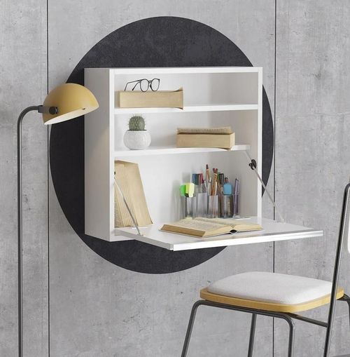 cumpără Masă de birou Trendy Optim, Alb 64x60x20cm în Chișinău 