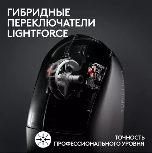 купить Мышь Logitech G PRO X SUPERLIGHT 2 LIGHTSPEED Black в Кишинёве 