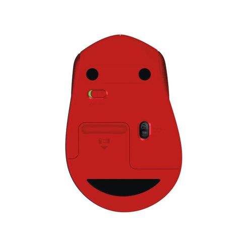 купить Мышь беспроводная компьютерная Logitech  M330 Silent Plus Wireless Red, Optical Mouse for Notebooks, nano receiver, 910-004911 в Кишинёве 