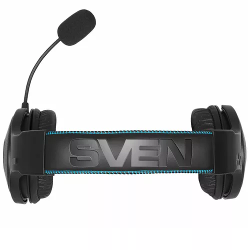 cumpără Casti Gaming stereo cu microfon SVEN AP-U1500MV, Gaming Headphones with microphone, Surround sound 7.1, Dynamic Backlight, Passive noise reduction, 2.2m, USB, Black în Chișinău 