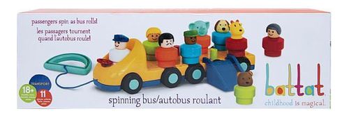 cumpără Jucarie de tras și împins Battat BT2653Z Autobuz Rotativ cu Pasageri, cod 57832 în Chișinău 