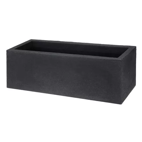 купить Цветочный горшок ProGarden 40216 Paralelipiped, 80x30x26cm, plastic, antracit в Кишинёве 