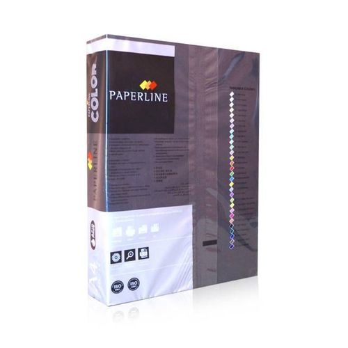 cumpără Hârtie de birou Paperline Hartie colorata A4 80g/500 foi (BLACK 401) în Chișinău 