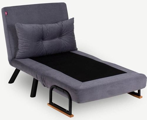 купить Диван Trendy Sando Single extensibila cu 1 loc 78x78x60cm Gri в Кишинёве 