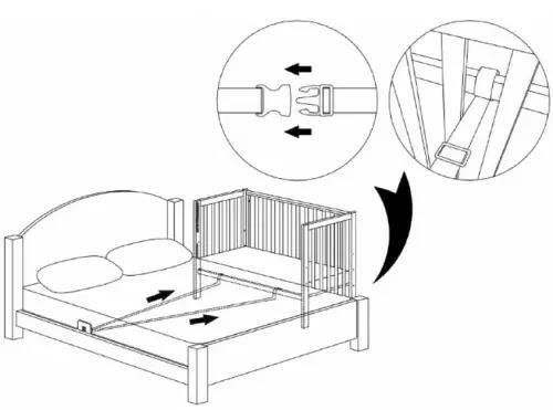 купить Кроватка Veres 05.3.1.21.07 Кроватка детская ЛД5 Монако (Кашемир) в Кишинёве 