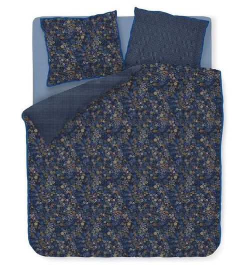 купить Домашний текстиль Pip Studio 332240 Tutti i Fiori Dark Blue 200x200/220 в Кишинёве 