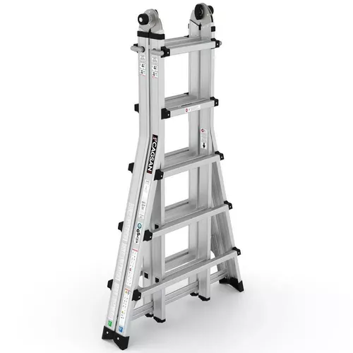 cumpără Scară Cagsan CK490 Scara dubla pliantă 4x5 trepte, H=1.46mm, max.150kg în Chișinău 