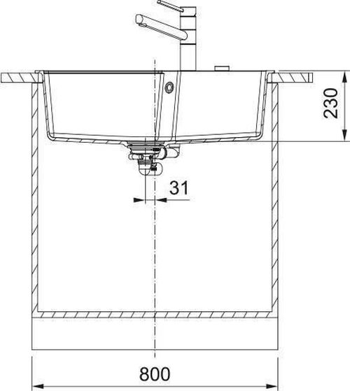 купить Мойка кухонная Franke 114.0686.803 Fragranite UBG 610-72 Bianco в Кишинёве 