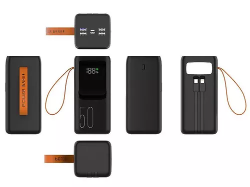 купить Аккумулятор внешний USB (Powerbank) Tracer VOUGE-5 50000mAh в Кишинёве 