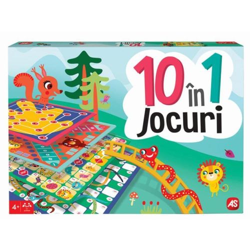 cumpără Joc educativ de masă As Kids 1040-52456 Set jocuri educative 10 in 1 RO, cod în Chișinău 