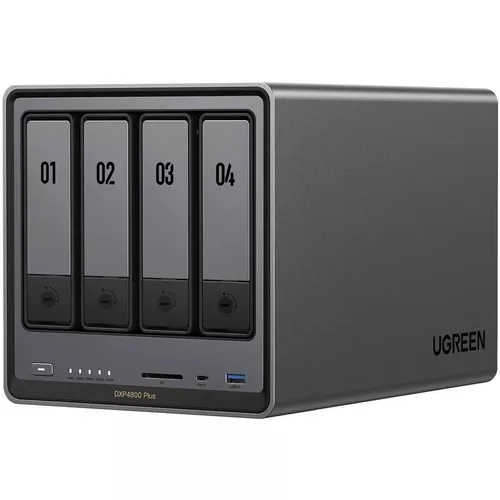 купить NAS сетевой накопитель Ugreen DXP4800 Plus (Diskless) EU, Black в Кишинёве 