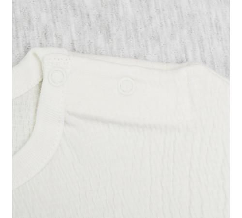 купить Детская одежда Minikin 25062086 Naturelle Комплект футболка и шорты р-р86, молочный, унисекс в Кишинёве 