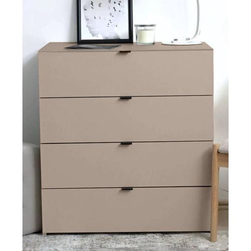 купить Комод Fabrik Home Hardy 4 ящика (Глиняный серый, корпус+фасад) в Кишинёве 