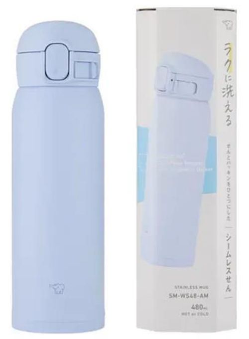 купить Термокружка Zojirushi SM-WS48AM 0.48L airy blue в Кишинёве 