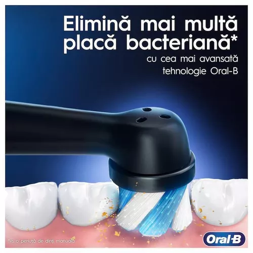cumpără Periuță de dinți electrică Oral-B iO Series 3 Black + TС 8410 în Chișinău 