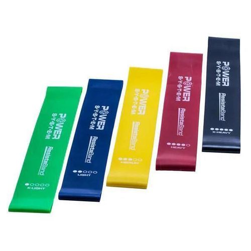 купить Эспандер Power System 48256 Benzi cauciuc Resistance Band Set, 4096MX-0 в Кишинёве 