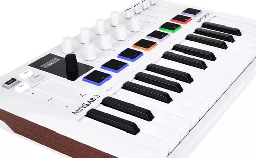 купить MIDI-клавиатура Arturia MiniLab 3 White в Кишинёве 