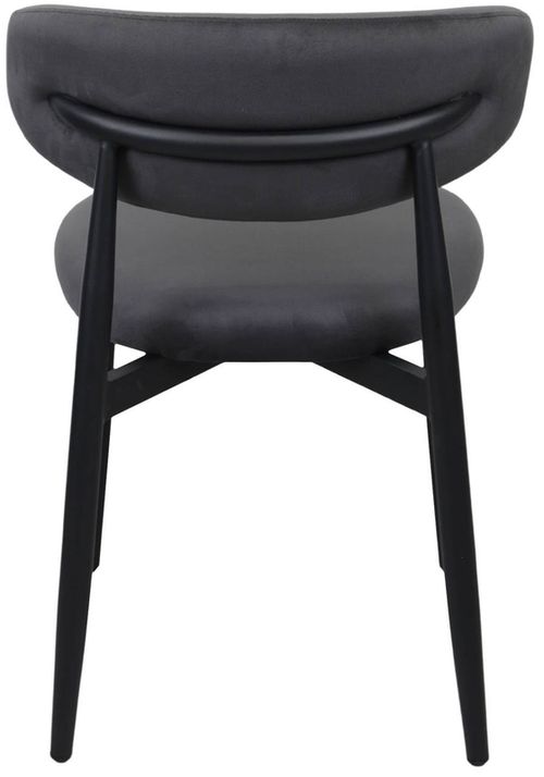 cumpără Scaun Deco Meridian Grey + Black Legs în Chișinău 