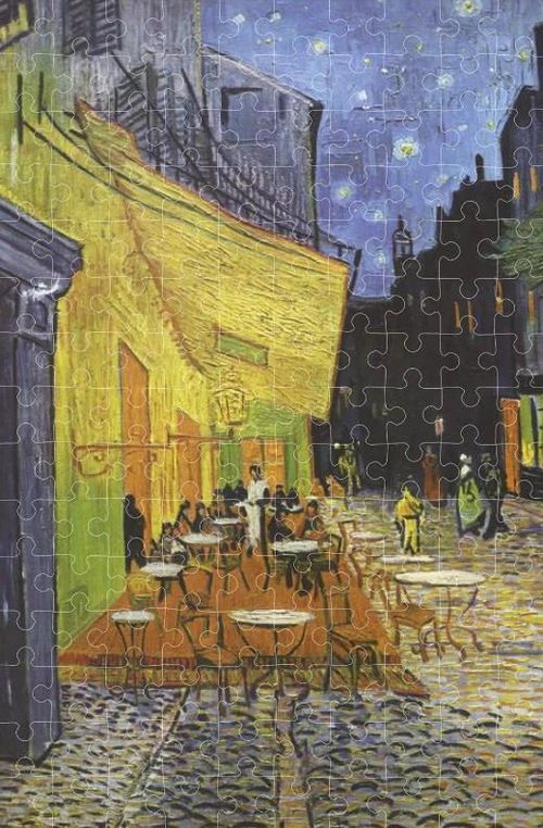 купить Головоломка Londji PZ111 Micropuzzle - Terrace Café Van Gogh в Кишинёве 