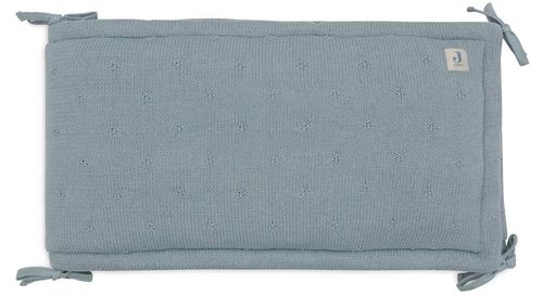 купить Бортик для кроватки Jollein 004-895-68032 Боковая защита детской кроватки Cosy Knit Sea Green, 180x30 cm в Кишинёве 