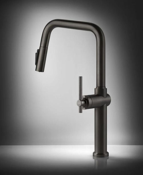 cumpără Bateria bucătărie Gessi 60852-299 Habito Matte Black în Chișinău 