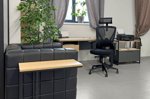 cumpără Fotoliu de birou Deco Orco-Plus Black P056A în Chișinău 