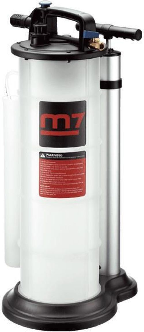 купить Насос для ГСМ Mighty Seven SM-0901 Установка для извлечения технических жидкостей, ручная/ пневматичесая (9л) в Кишинёве 