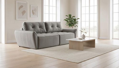 купить Диван Sofyno RONDO canapea dreaptă extensibilă (Viva 14 Gri) в Кишинёве 