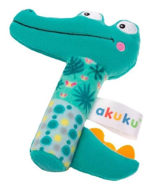 cumpără Zornăitoare Akuku 140328 Погремушка плюш Crocodile A0644 în Chișinău 