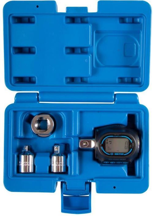 купить Измерительный прибор King Tony 34417-1A динамометрический адаптер электронно-цифровой 1/2" • 40-200 Нм с функцией угломера в Кишинёве 