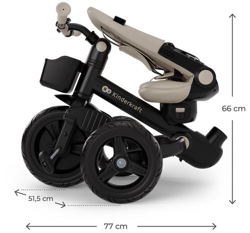купить Велосипед-коляска KinderKraft KRAVEO02BEG0000 Aveo 2 Plus Beige в Кишинёве 