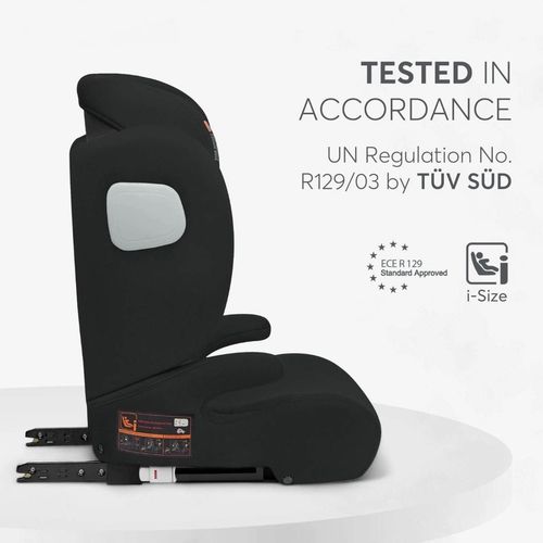 купить Автокресло Kikka Boo 41002150014 i-Track Black, cu isofix, 100-150 cm в Кишинёве 