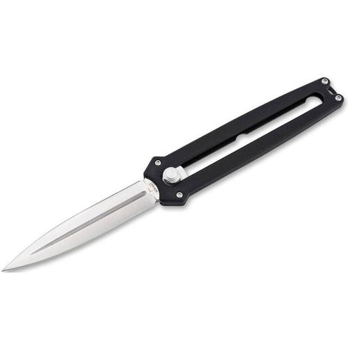 купить Нож походный Boker BO-01BO411 Plus Slike D2 Satin Spear Point Blade Black в Кишинёве 