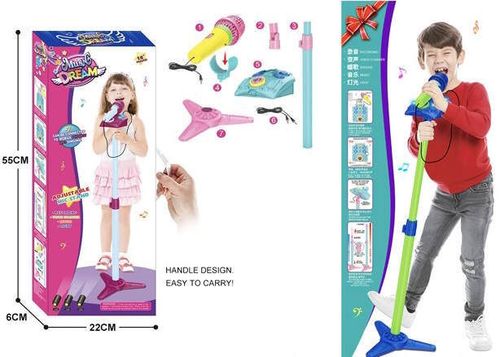 купить Музыкальная игрушка Richi Р 4/21 (Р 5/22) (86319) микрофон на батарейках в Кишинёве 