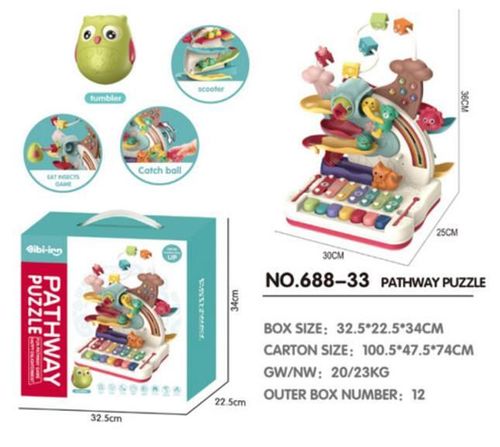 купить Музыкальная игрушка Bibi-Irn 688-33 sorter pathway puzzle в Кишинёве 