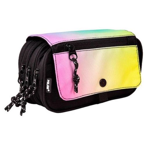 купить Школьный пенал Milan 08149SN Penar Sunset (4 compart.) negru в Кишинёве 