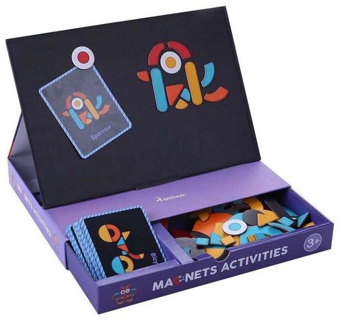 cumpără Joc educativ de masă Mideer MD1041 Set de joc magnetic Jocul cu imaginația în Chișinău 