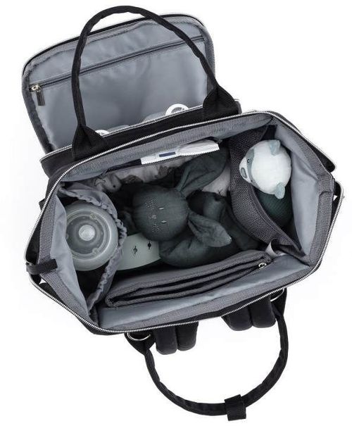 купить Сумка для мам Petite&Mars 507906 Jack Just Black в Кишинёве 