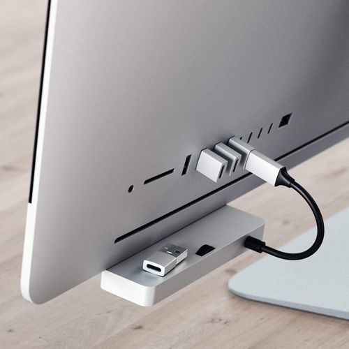 купить Переходник для IT Satechi Type-A to TypeC Adapter Silver в Кишинёве 