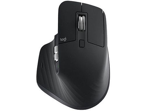 купить Logitech MX Master 3 Black Wireless Mouse, 2.4GHz Wireless+Bluetooth, Darkfield high precision, USB Unifying Receiver, Rechargeable Li-Po (500 mAh) battery, 910-005710 (mouse fara fir/беспроводная мышь) в Кишинёве 