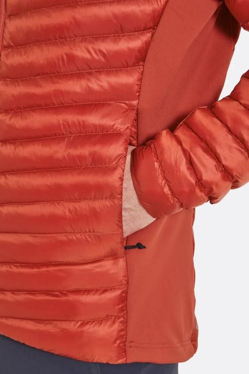 cumpără Îmbrăcăminte sport Rab Scurta barbati Cirrus Flex Hoody Tuscan Red L (QIP-31-TRD-LRG) în Chișinău 