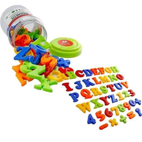cumpără Puzzle Essa XL0106 Set de litere si cifre magnetice (80 elemente) în Chișinău 