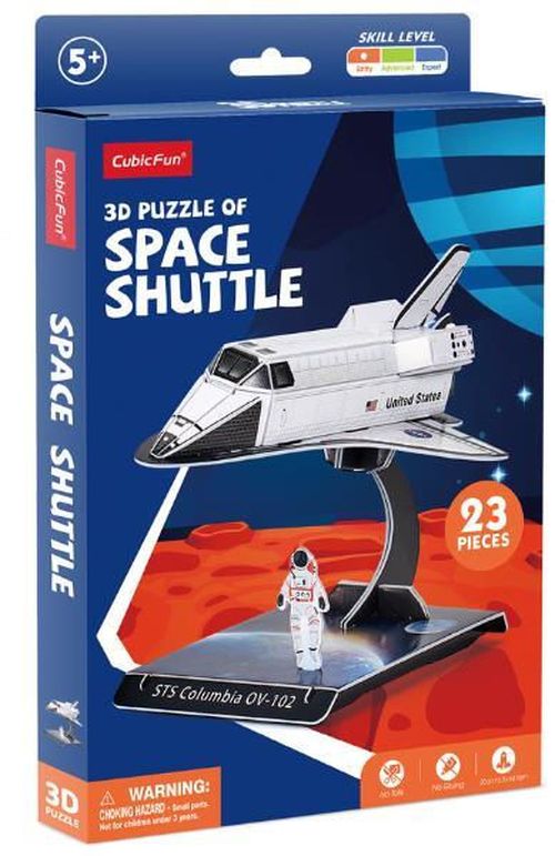 cumpără Set de construcție Cubik Fun W3197h 3D puzzle Naveta spațială, 23 elemente în Chișinău 