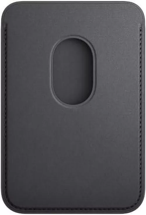 cumpără Husă pentru smartphone Apple iPhone FineWoven Wallet with MagSafe Black MA6W4 în Chișinău 