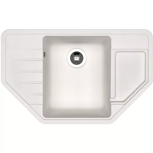 cumpără Chiuvetă bucătărie Dr.Gans Rio 800х500х217 Alba în Chișinău 